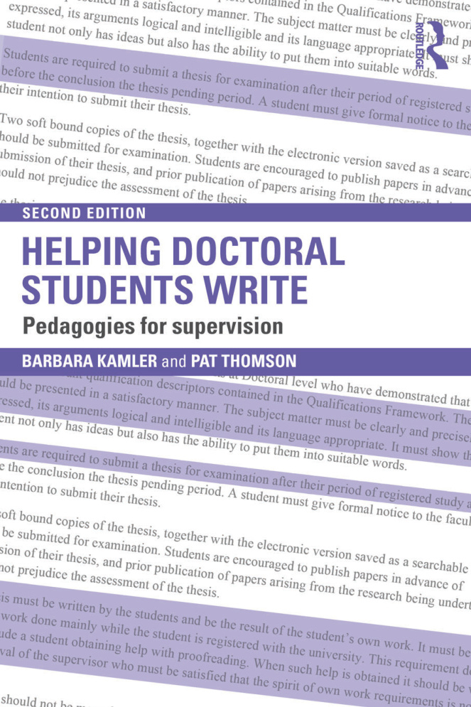 Helping Doctoral Students Write_ Pedagogies for supervision