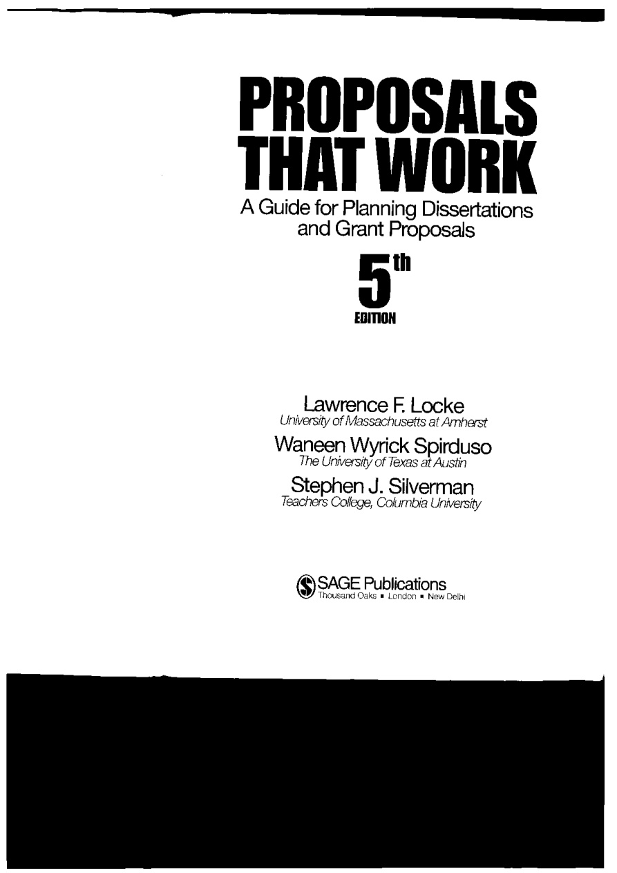 Proposals That Work_ A Guide for Planning Dissertations and Grant Proposals