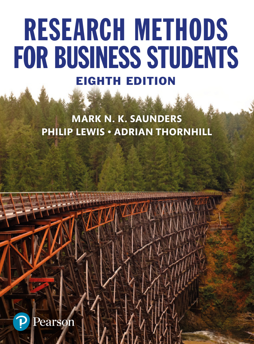 Research Methods For Business Students